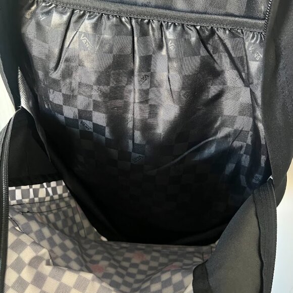 VANS Off the Wall Black White Checkered Backpack - Picture 6 of 10